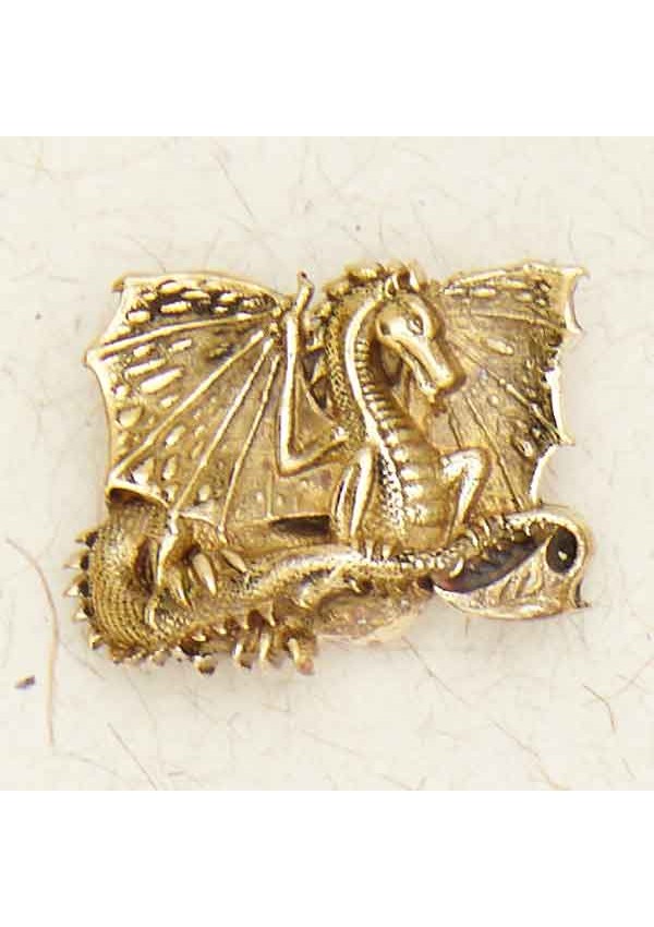 Celtic Dragon Bronze Necklace