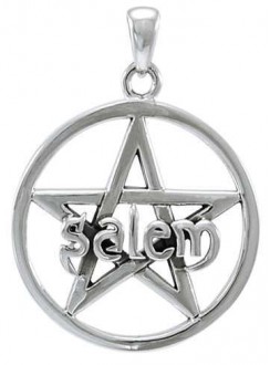 Salem Pentagram Sterling Silver Pendant