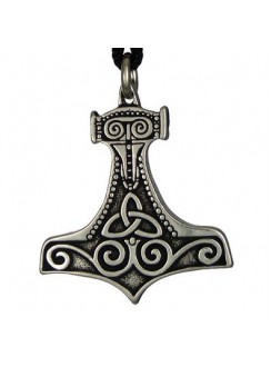 Thors Hammer Asatru Pewter Necklace