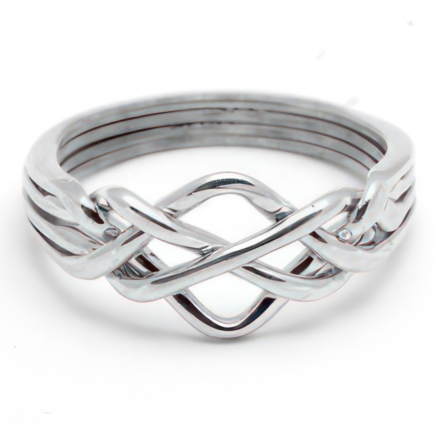 Four band puzzle ring store