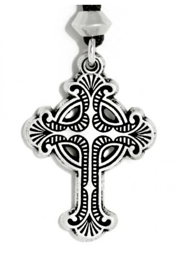 Baroque Celtic Cross Necklace