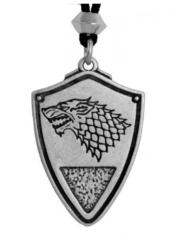 Dire Wolf: Winter is Coming Pewter Necklace