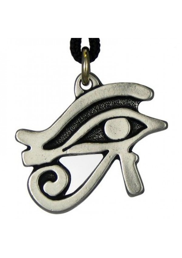 Egyptian Eye of Horus Pewter Necklace