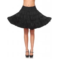 Black Knee Length Deluxe Crinoline Petticoat