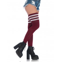 Rib Knit Thigh High Socks