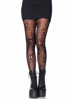 Pirate Skull and Crossbones Pantyhose