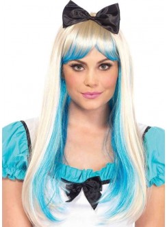 Alice Costume Wig with Bow