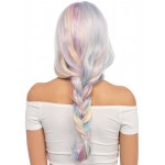 Pastel Rainbow Long Wavy Wig