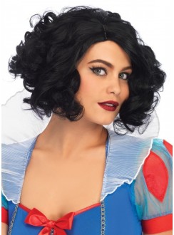 Black Curly Bob Short Wig