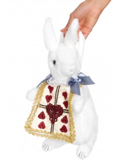 Wonderland Rabbit Plush Purse