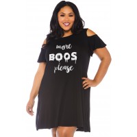 More Boos Plus Size Halloween Party Dress