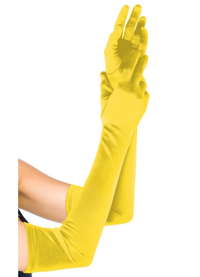 extra long evening gloves