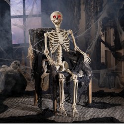 Skeleton 5 Foot Posable Halloween Decoration