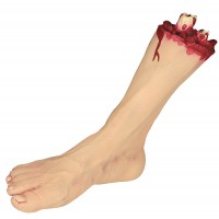 Severed Foot Halloween Prop