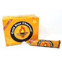 Gold Star Charcoal Discs - Small 33 MM - Box of 100