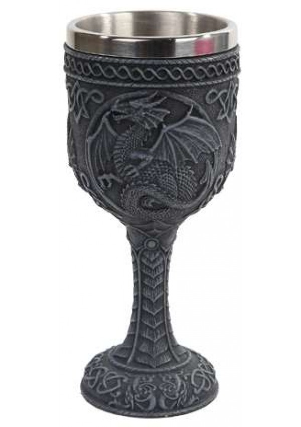 Rampant Dragon Wine Goblet