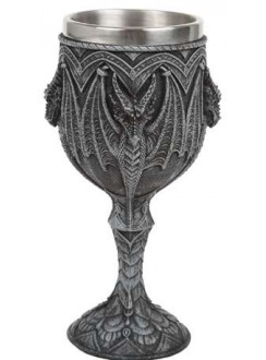 Gothic Dragon Wine Goblet