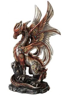 Steampunk Dragon Statue