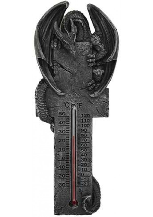 Dragon Gothic Wall Thermometer