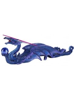 Purple Dragon Orb Incense Burner