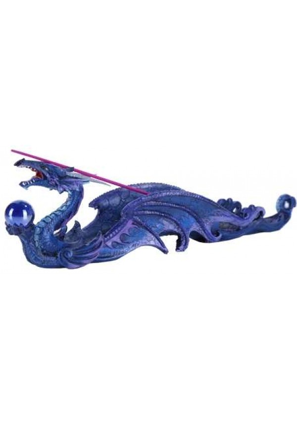 Purple Dragon Orb Incense Burner