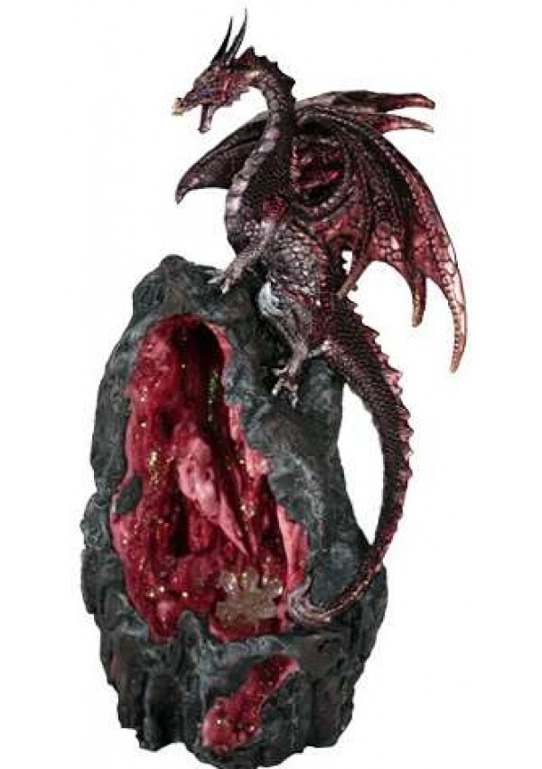 Red Dragon Backflow Incense Burner