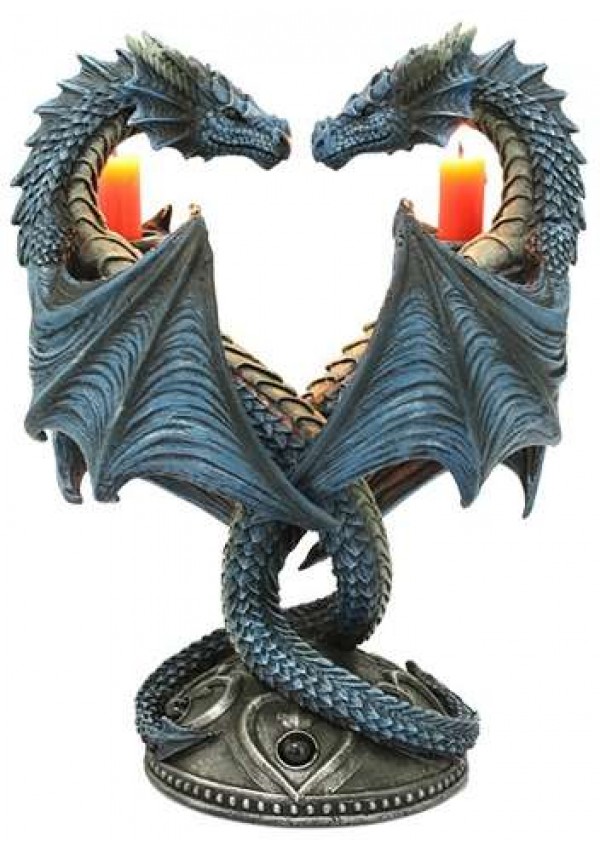 Double Dragon Candle Holder