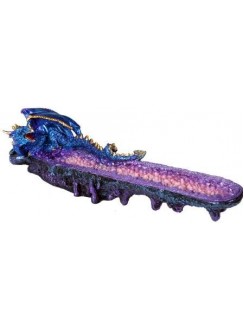 Geode Dragon Incense Burner