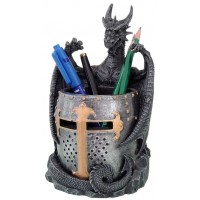 Dragon Armor Utility Holder Pen Cup