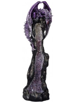 Dragon Geode Tower Incense Holder