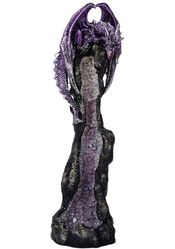 Dragon Geode Tower Incense Holder