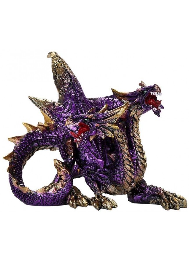 purple dragon soft toy