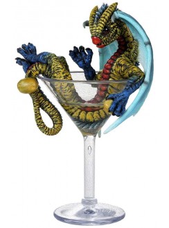 Martini Dragon Statue