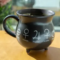 Astrology Alchemy Cauldron Mug - 32 oz