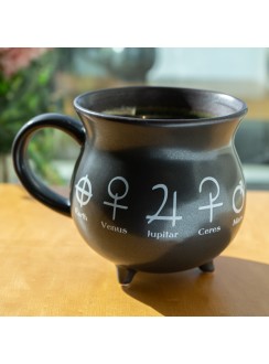 Astrology Alchemy Cauldron Mug - 32 oz