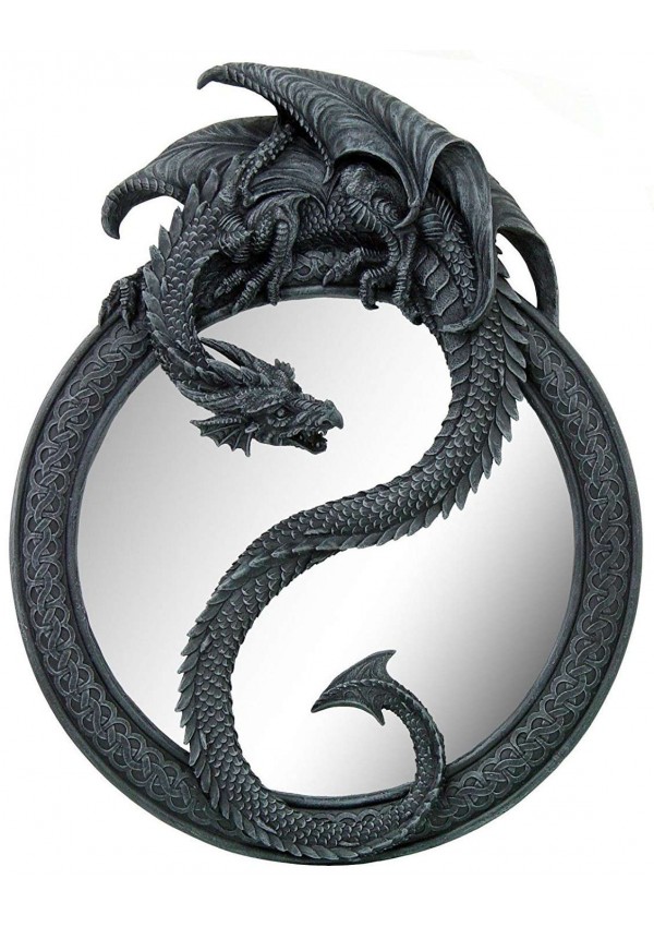 Dragon Ying Yang Wall Mirror