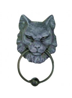 Gargoyle Cat Door Knocker