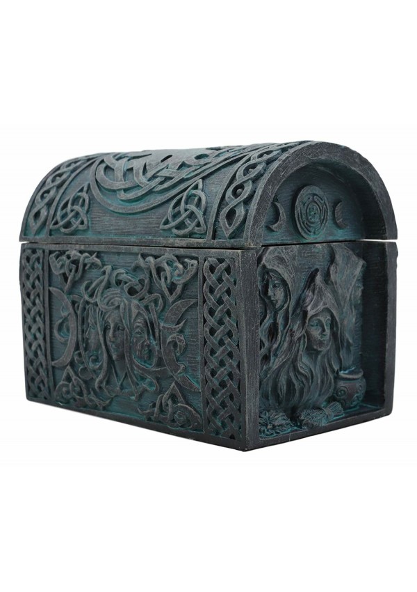 Maiden, Mother, Crone Triple Goddess Altar Box