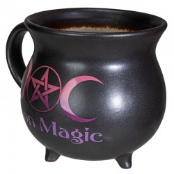 Moon Magic Cauldron Triple Moon Large Mug