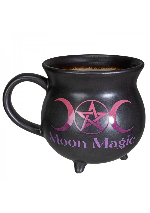 Moon Magic Cauldron Triple Moon Large Mug