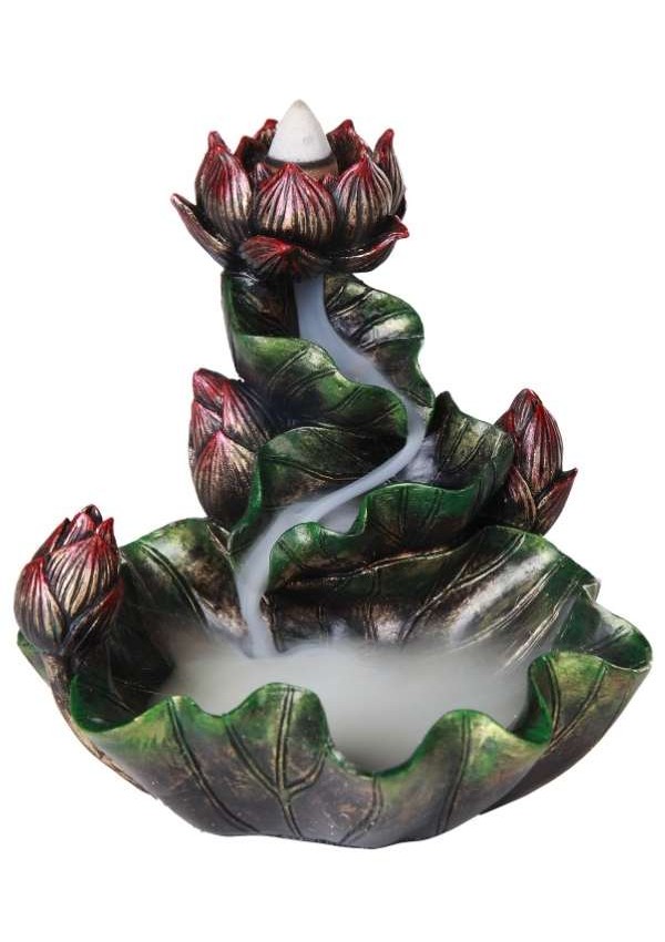 Lotus Flower Backflow Incense Burner