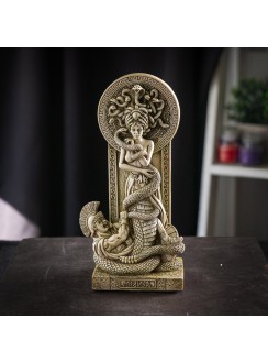 Medusa and Greek Warrior Statue