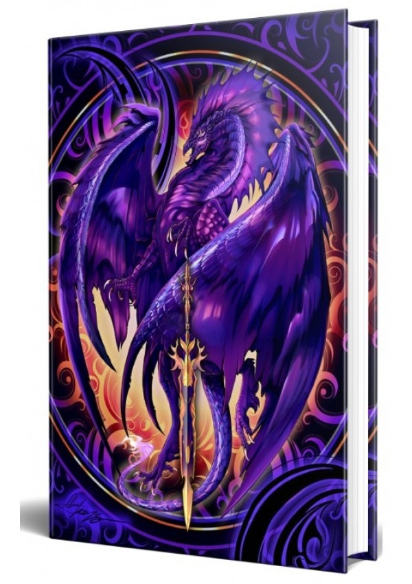 Dragon Nether Blade Embossed Journal