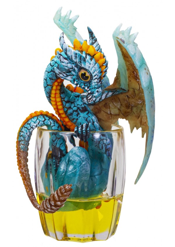 Whiskey Dragon Statue