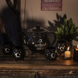 Witches Brew 5 Piece Tea Set