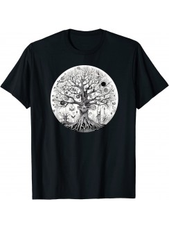 Haunted Tree of Life Spooky Tee-Shirt