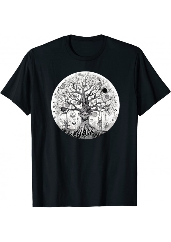 Haunted Tree of Life Spooky Tee-Shirt