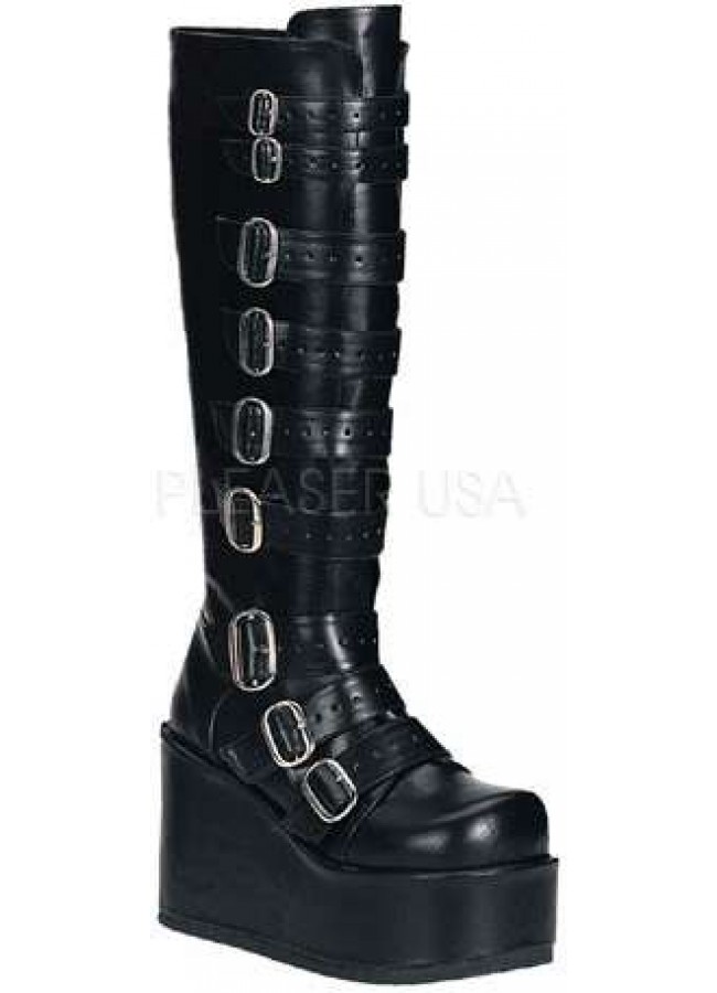 wide goth boots