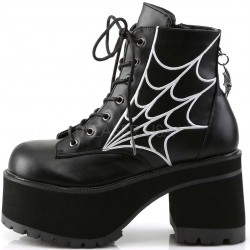 Webbed Ranger Womens Gothic Platform Boots