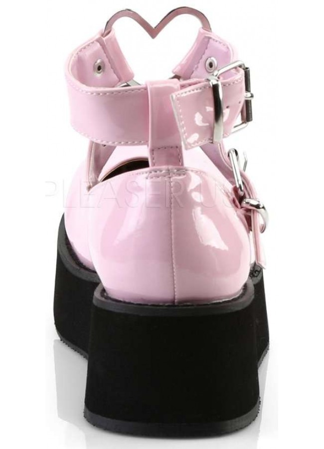 demonia platform mary janes